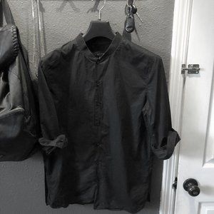 Forever 21 Shirts - Forever 21 Knit Band Collar Woven Shirt Forever 21 Shirts - Forever 21 Knit Band Collar Woven Shirt